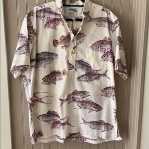 Vintage Reyn Spooner Gyotaku men’s shirt